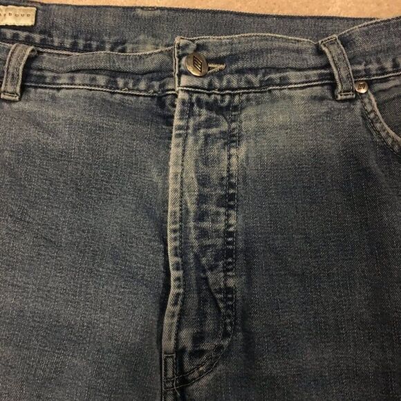 Joseph Abboud Mens Blue Denim Jeans Size 40 Classic Fit Straight Leg - Picture 4 of 8